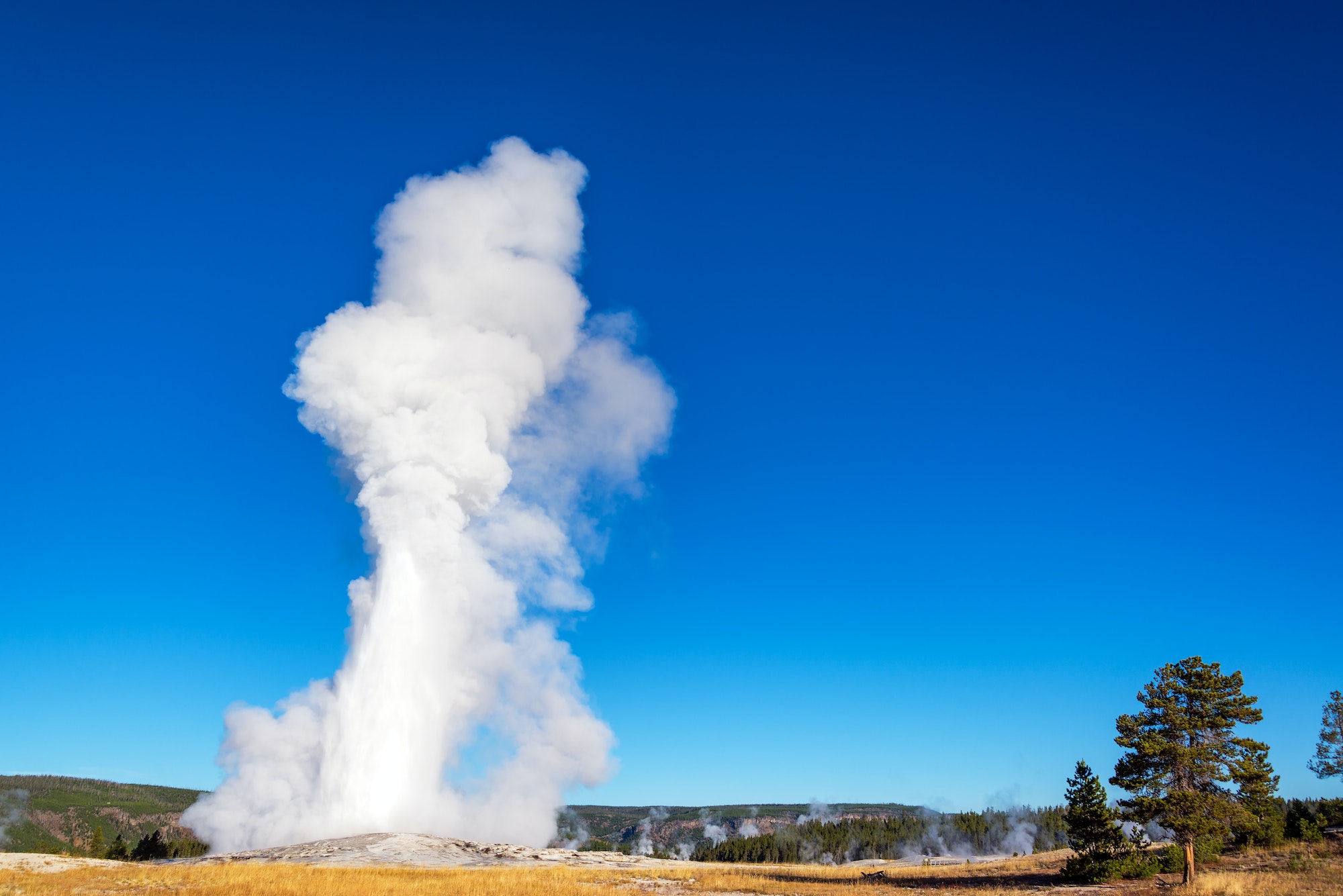 Old Faithful Geyser Eruption